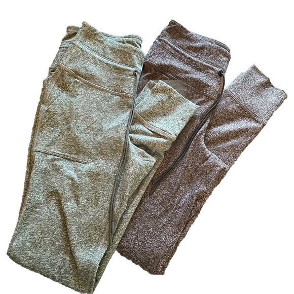 Lot of 2‎ Old Navy CozeCore High Rise Leggings Running Yoga Pants Women's Size S - Picture 1 of 15